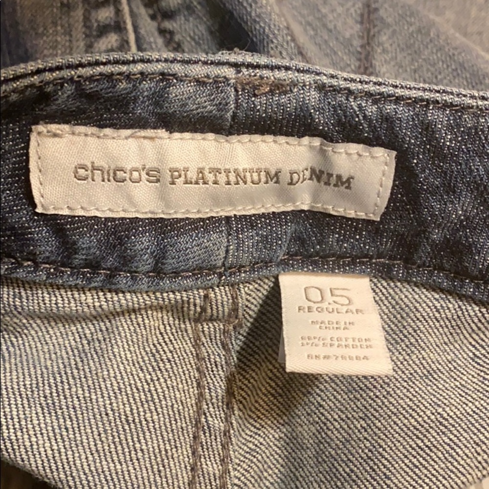 Chicos Platinum Jeans .5
